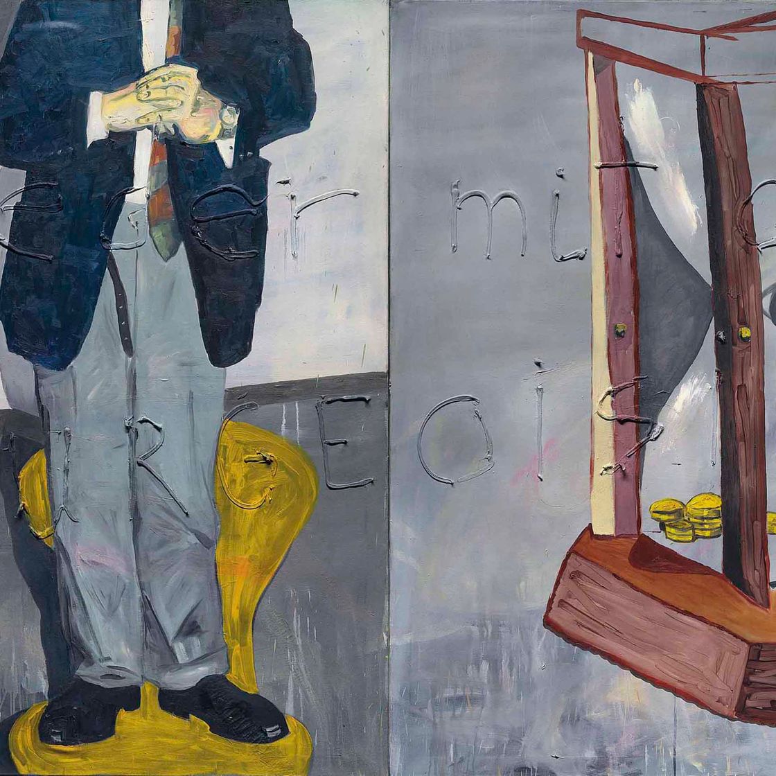 Martin Kippenberger — Nieder mit der Bourgeois (Долой буржуазию)