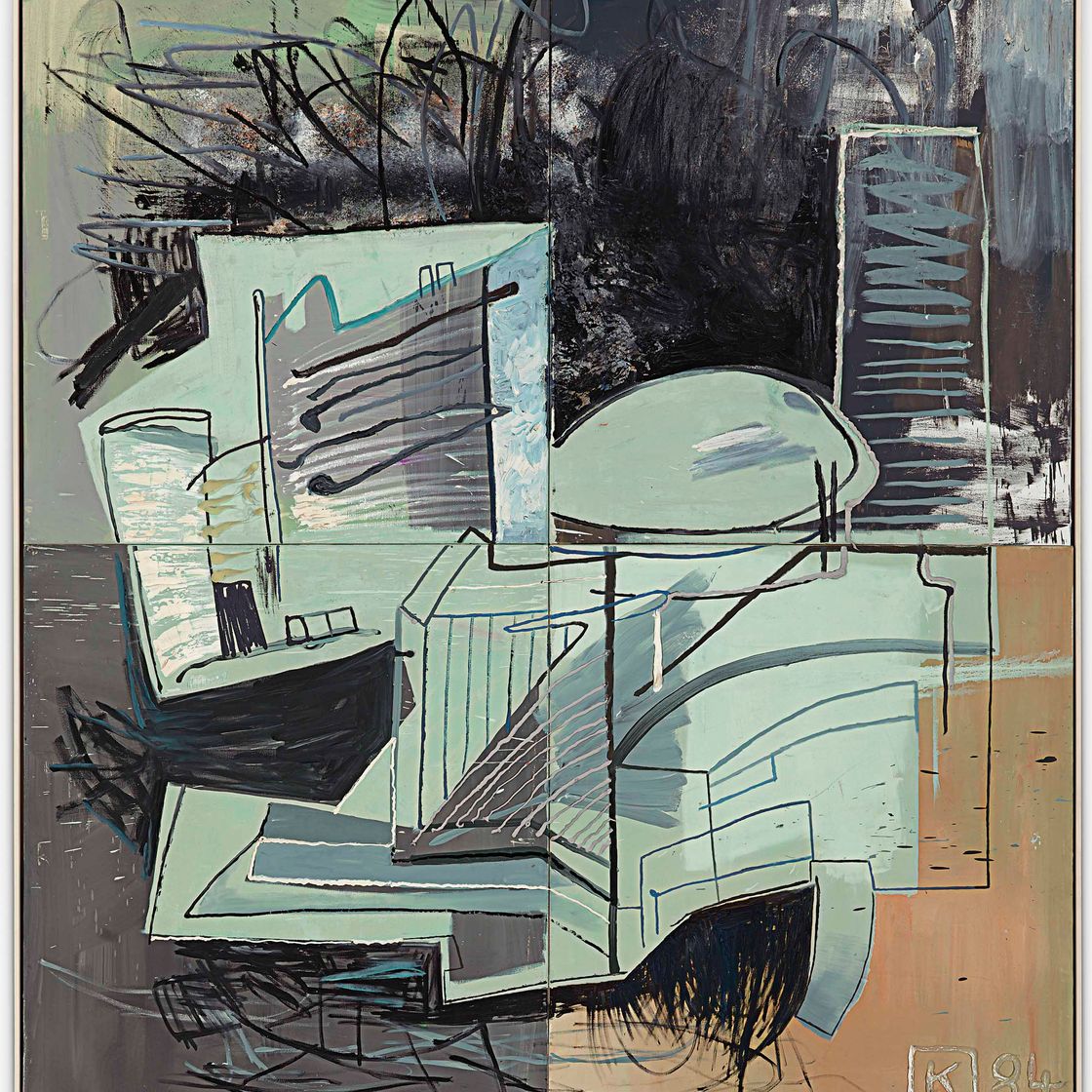 Martin Kippenberger — UNO-Gebäude - Haus per la Pax (Здание ООН - Дом мира)