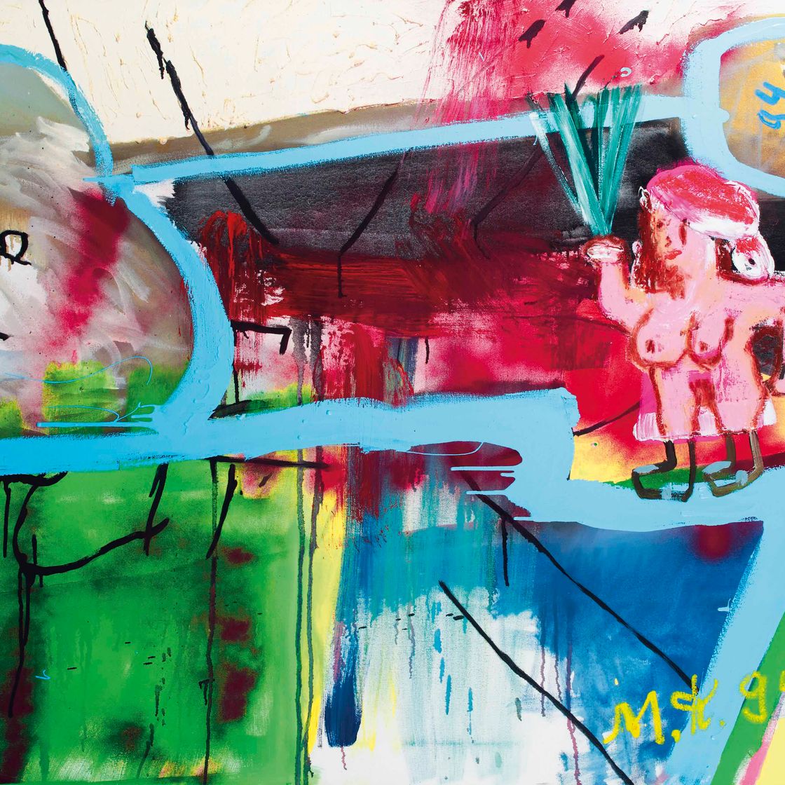 Martin Kippenberger — Без названия (Krieg Böse)