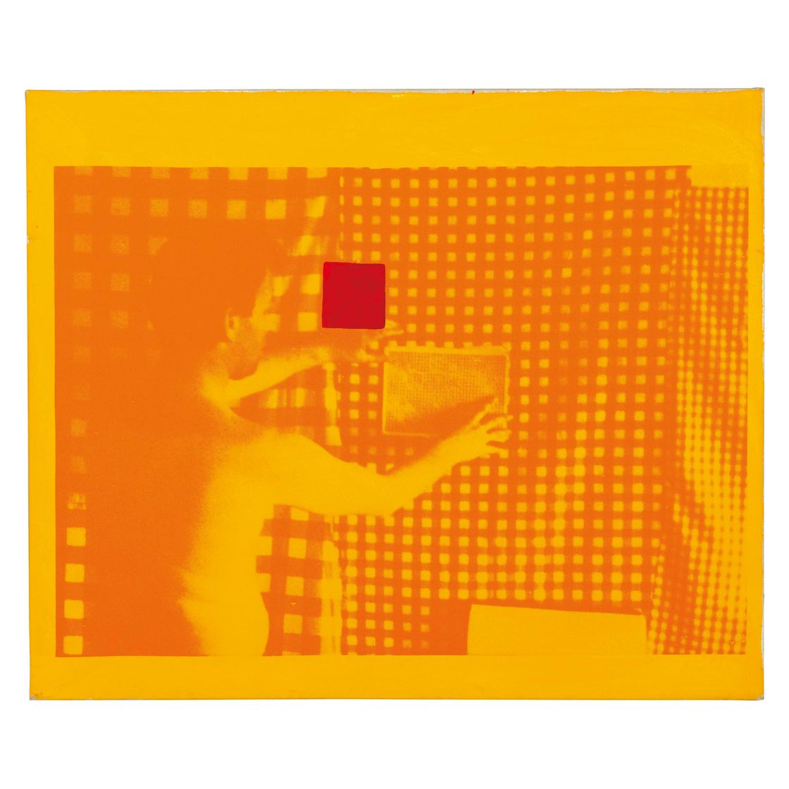 Martin Kippenberger — Автопортрет (желтый)