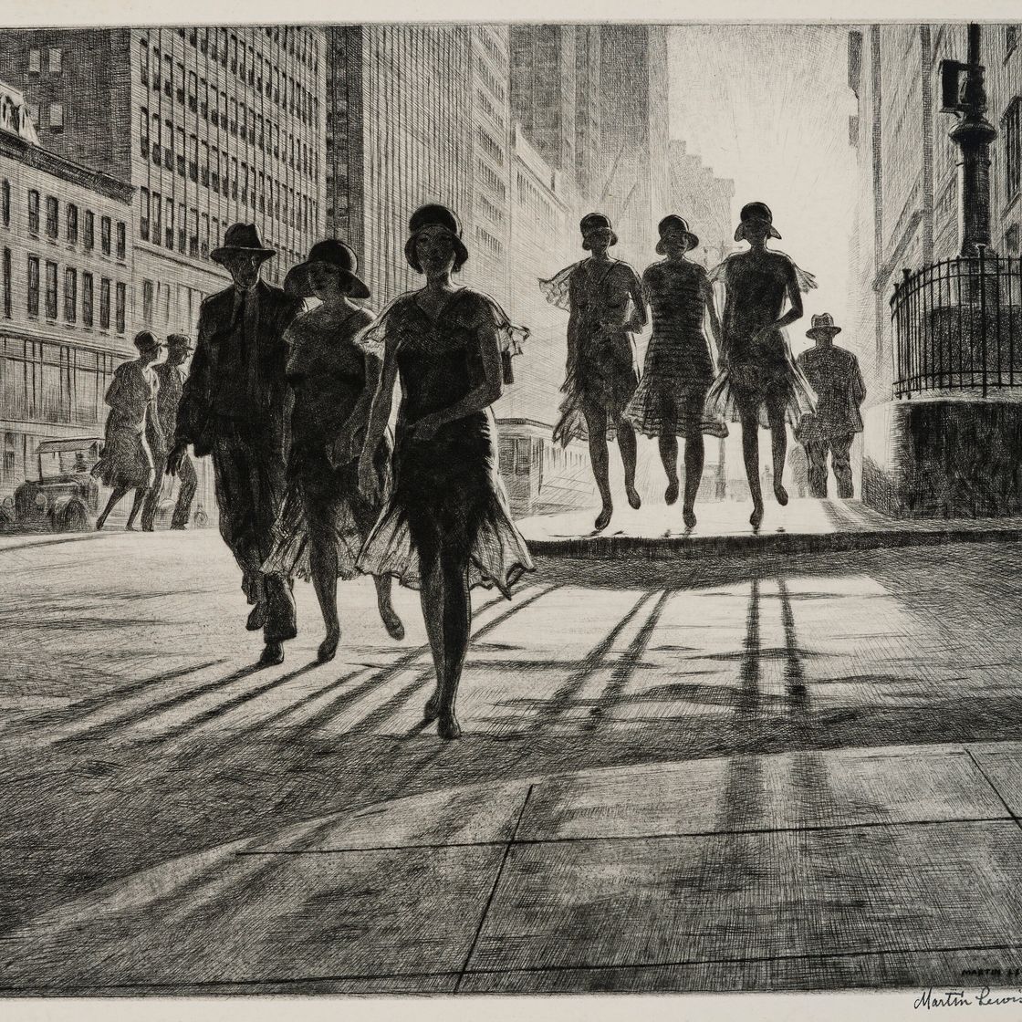 Martin Lewis — Танец теней, изображение 1