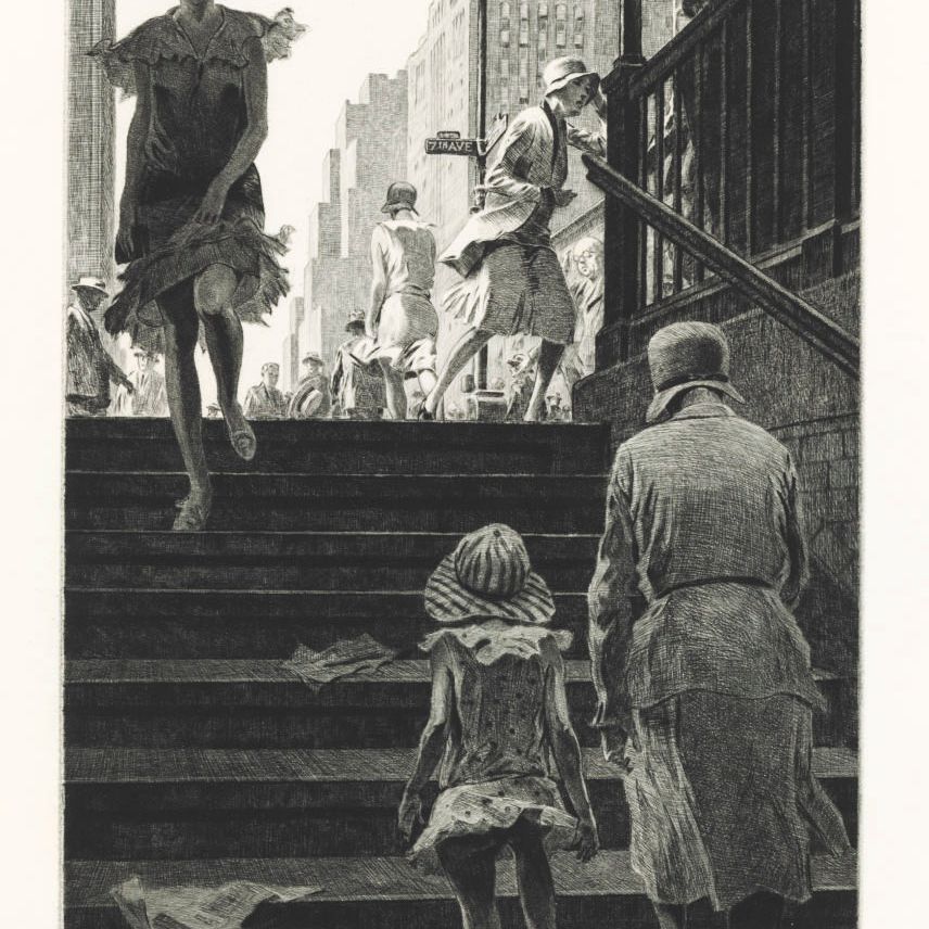 Martin Lewis — Ступени метро (M. 90)