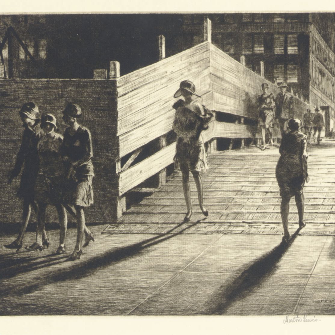 Martin Lewis — Мост на Пятой авеню (M. 72)