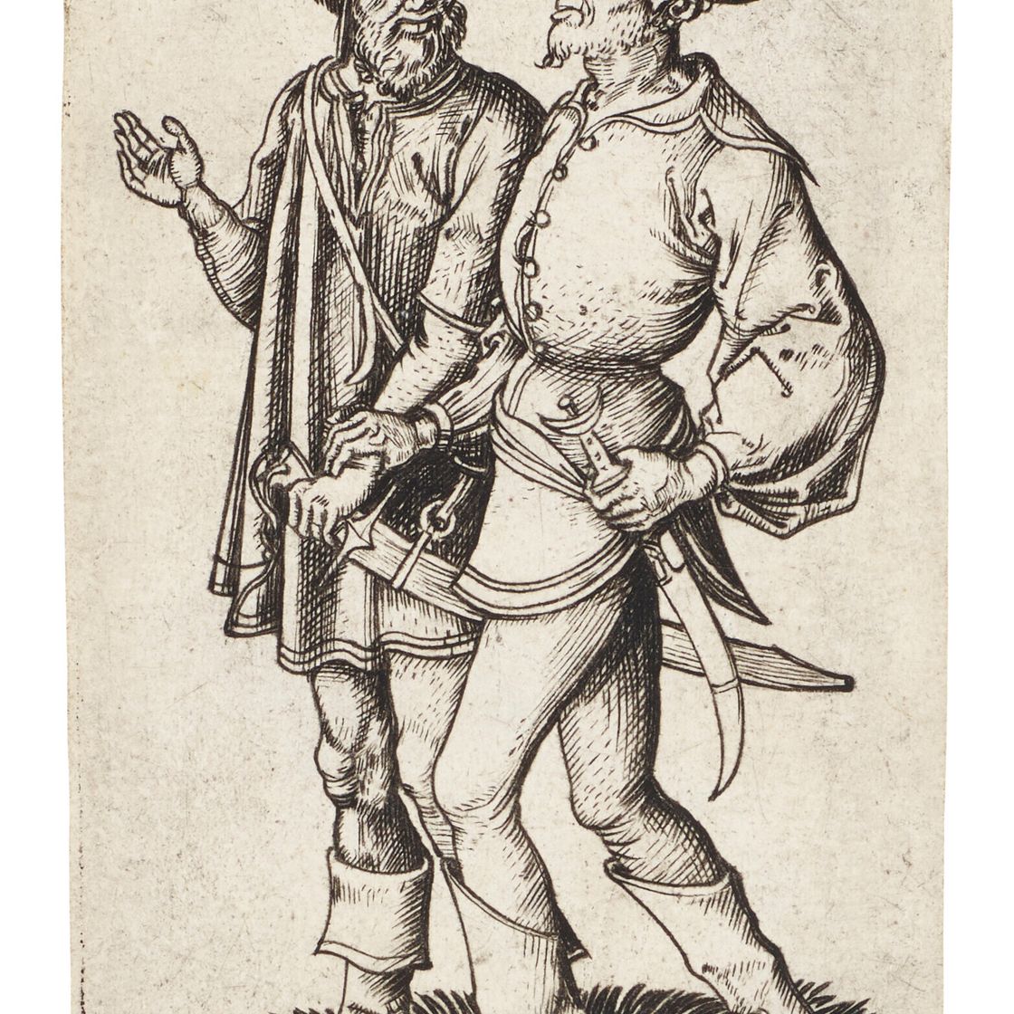 Martin Schongauer — Два турка