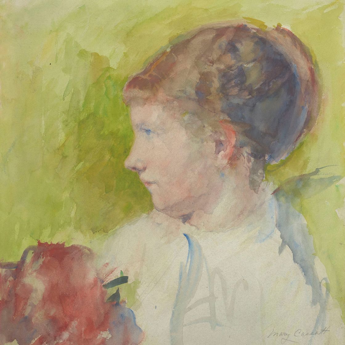 Mary Cassatt — Профиль Лидии