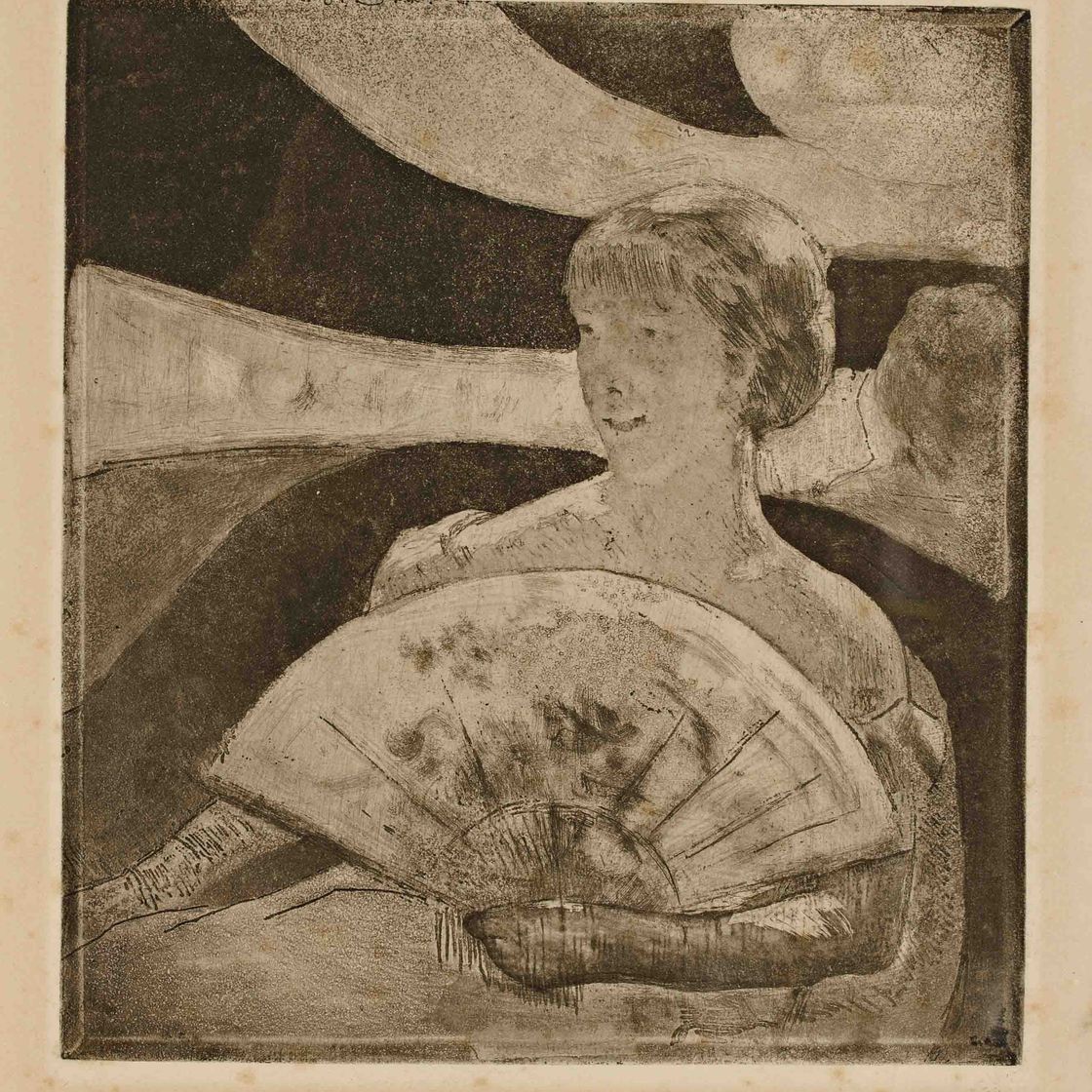 Mary Cassatt — В ложе оперы (бриджи 22)