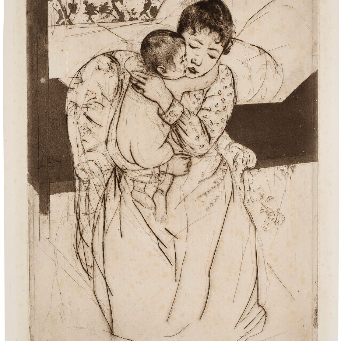 Mary Cassatt — Материнская ласка