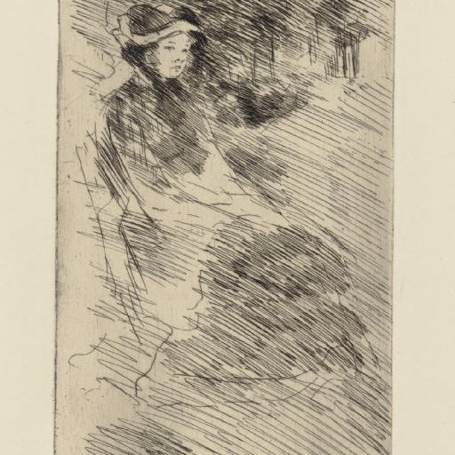 Mary Cassatt — Лидия Смотрит направо: Деревья за окном (Б. 52)
