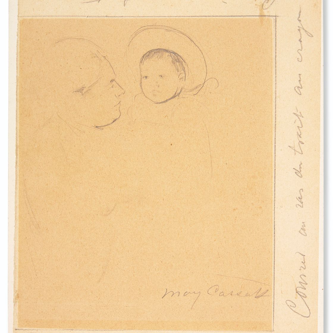 Mary Cassatt — Мать и дитя