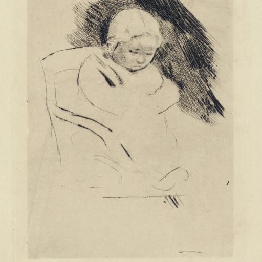 Mary Cassatt — Стульчик для кормления (B. 103)