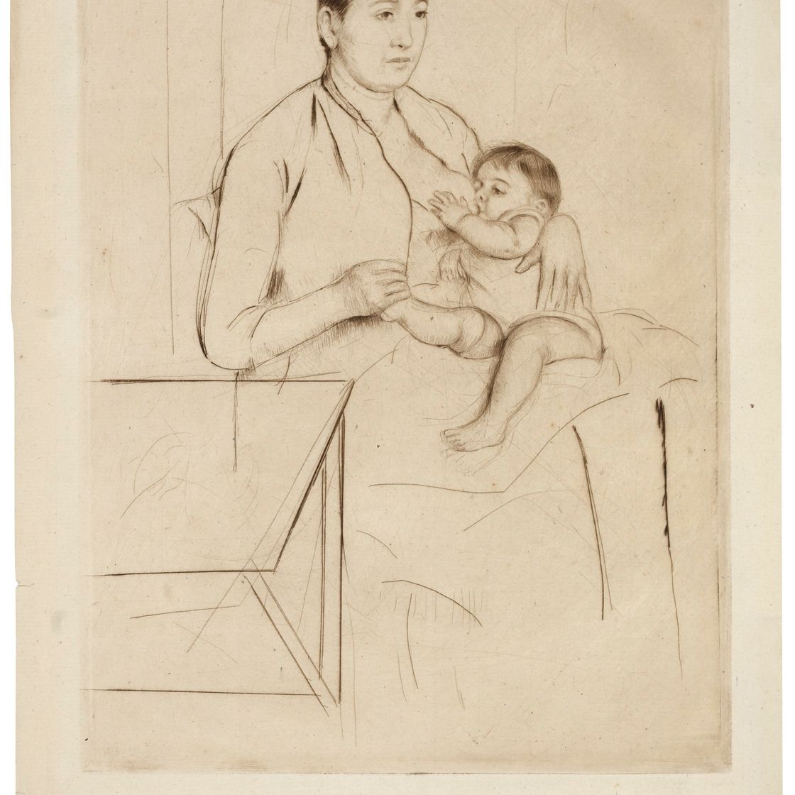 Mary Cassatt — Уход