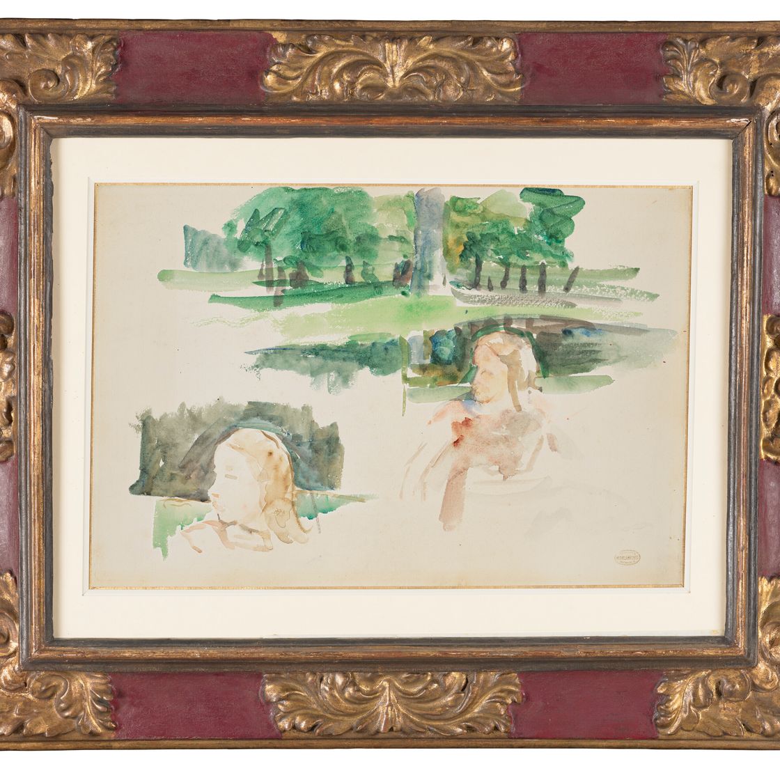 Mary Cassatt — Этюд о расчетах на ривьере и для кавалеров, изображение 4