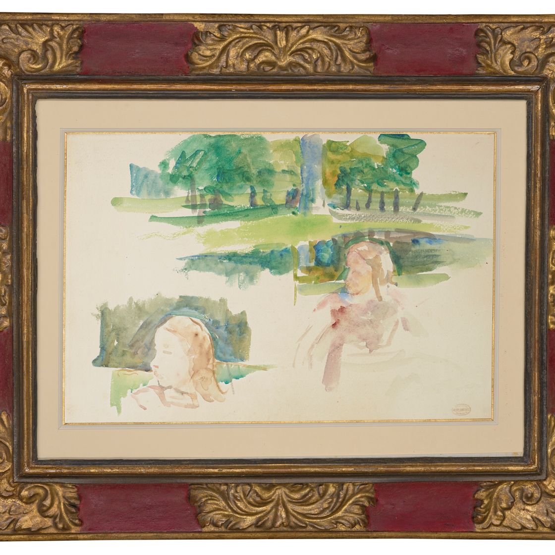 Mary Cassatt — Этюд о расчетах на ривьере и для кавалеров, изображение 3