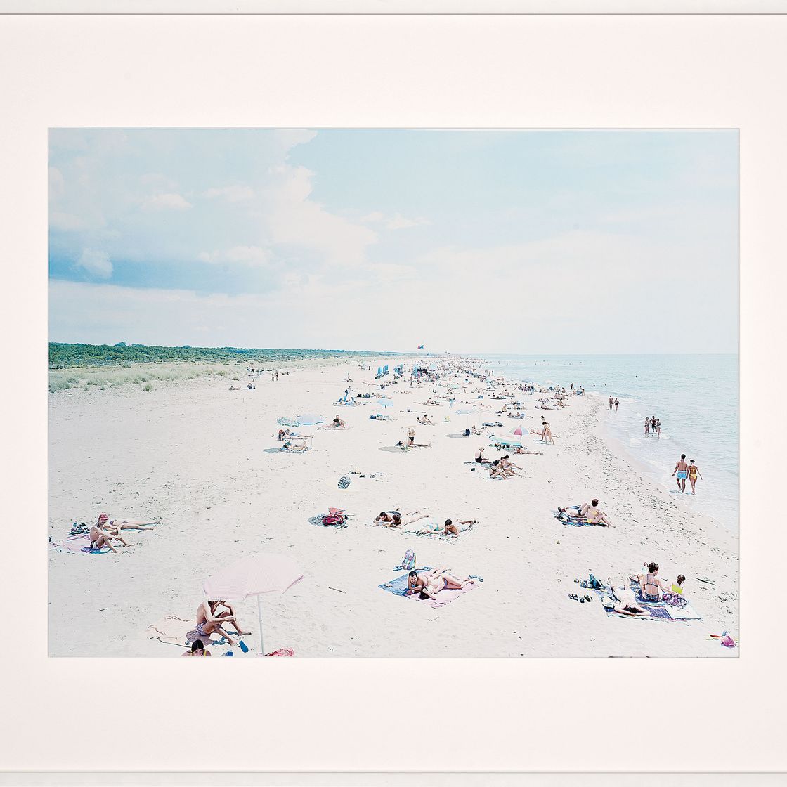 Massimo Vitali — Южный Веккьяно и Северный Веккьяно, из: Портфолио пейзажей и рисунков, изображение 3