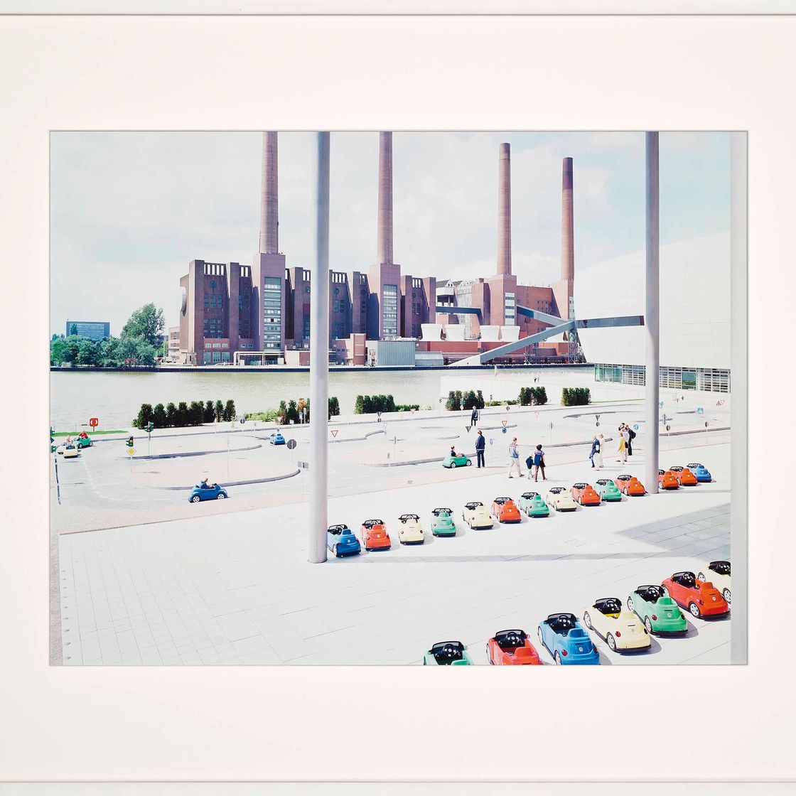 Massimo Vitali — ФОЛЬКСВАГЕН Лернпарк, из: Портфолио пейзажей и фигур