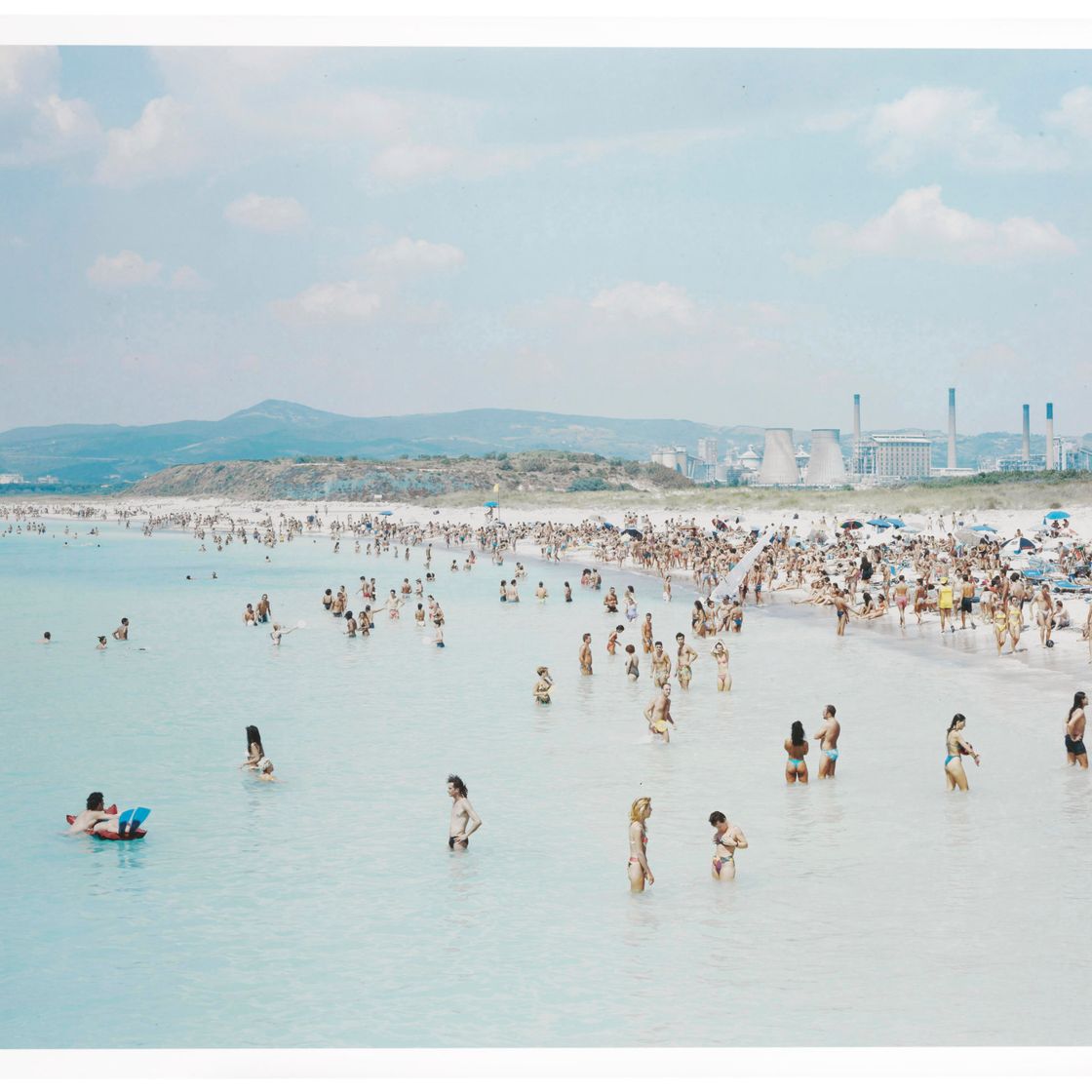 Massimo Vitali — Плавники Розиньяно из коллекции пейзажей и фигур