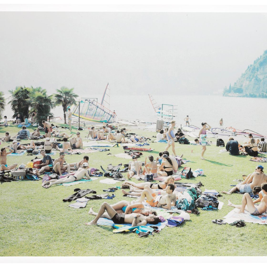 Massimo Vitali — Образ Гарды из коллекции пейзажей и рисунков