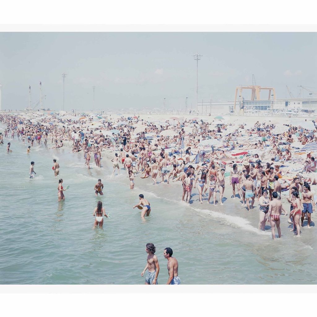 Massimo Vitali — Солнце Виареджо, из коллекции пейзажей и фигур