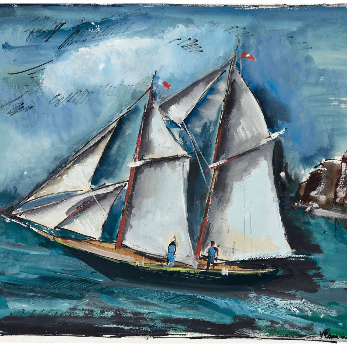 Maurice de Vlaminck — Два мата с девственным видом на кот-д'Ивуар