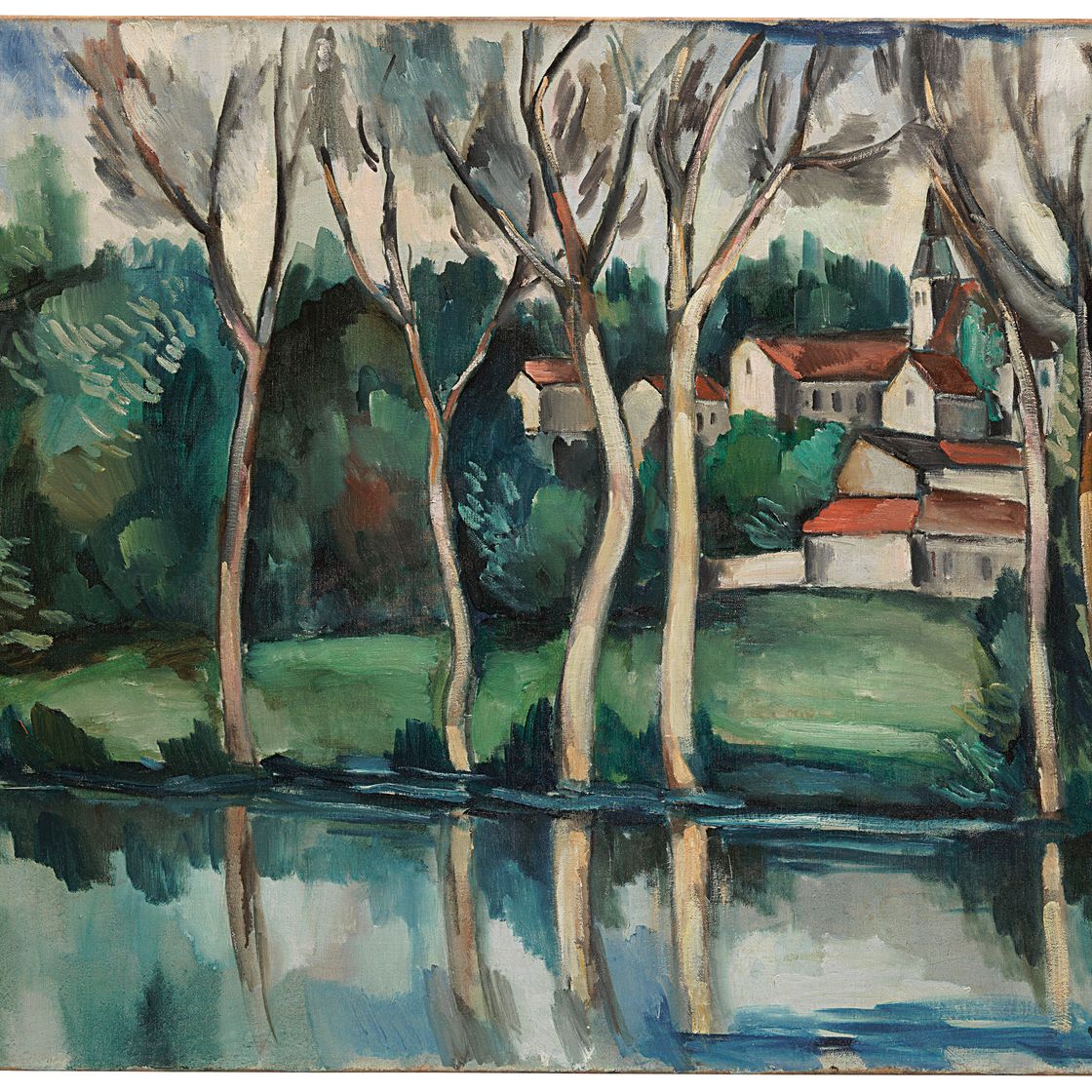 Maurice de Vlaminck — Деревня пре-де-ла-Ривьер