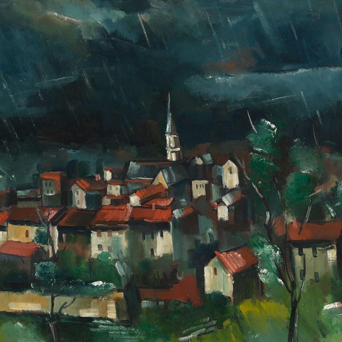 Maurice de Vlaminck — Ночной клуб orage, изображение 1