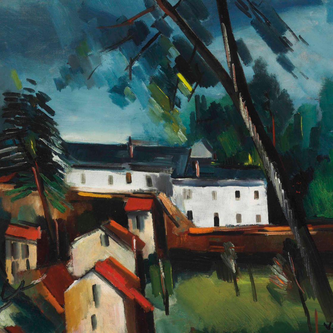 Maurice de Vlaminck — Дома в Кампани