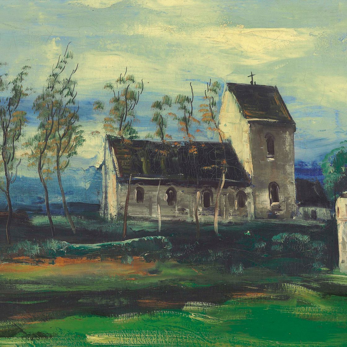 Maurice de Vlaminck — Церковь Вексена