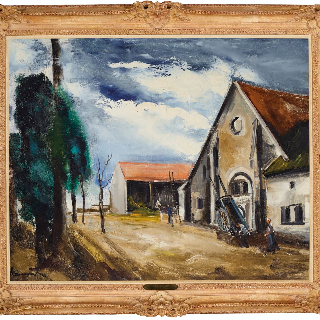 Maurice de Vlaminck — Двор ферм, изображение 2