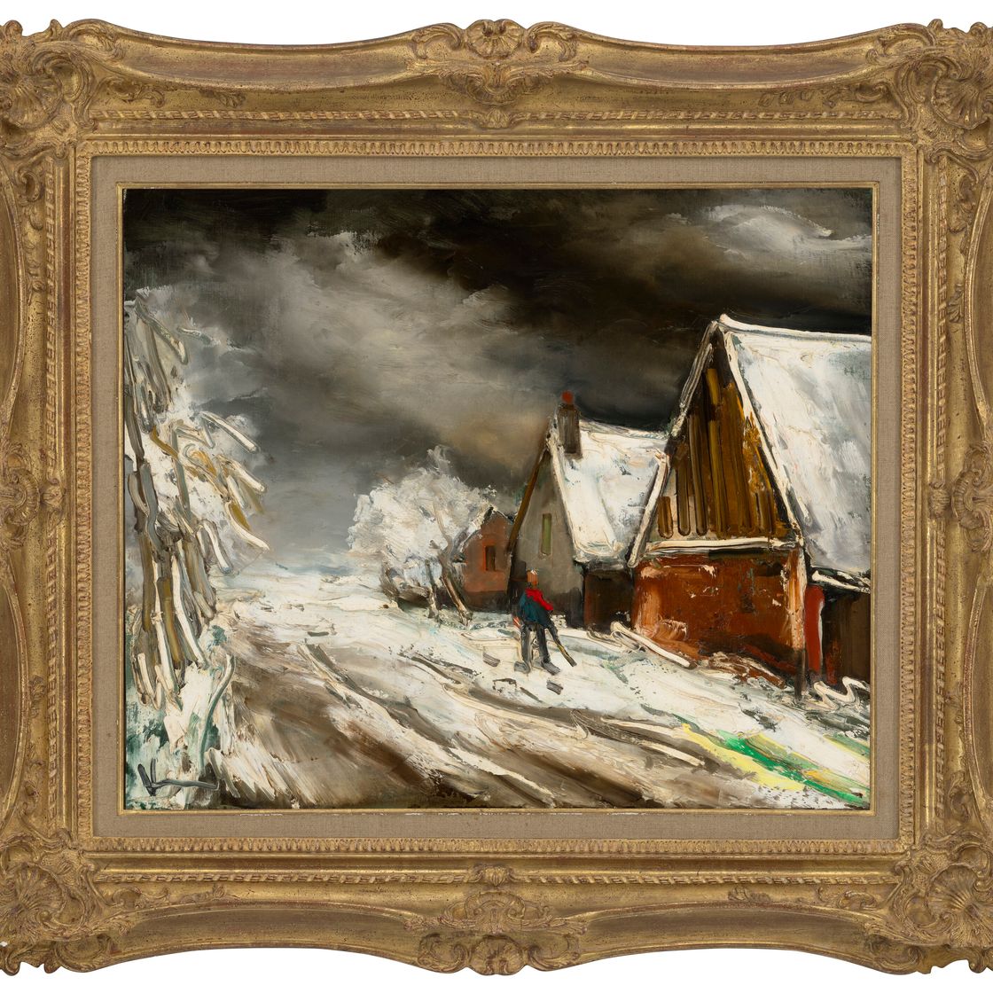 Maurice de Vlaminck — Улица деревни су-ла-неж, изображение 3