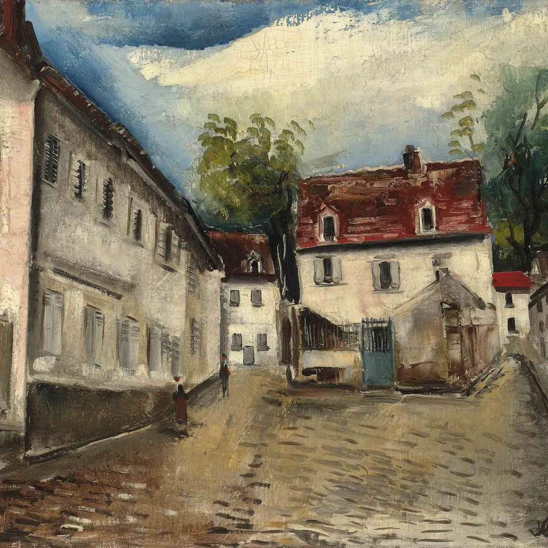 Maurice de Vlaminck — Деревенская улица
