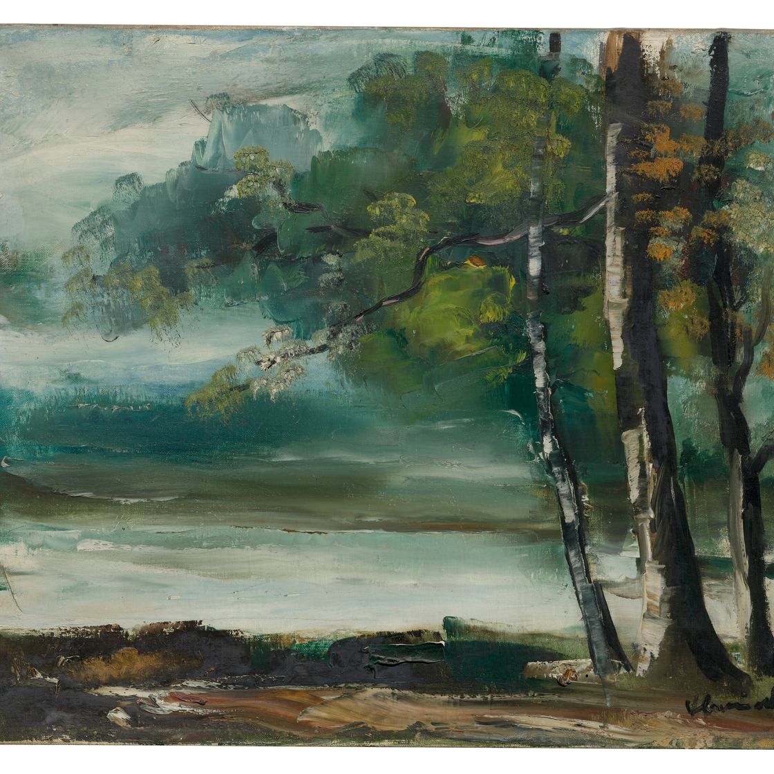 Maurice de Vlaminck — Борд-де-Ривьер, изображение 2