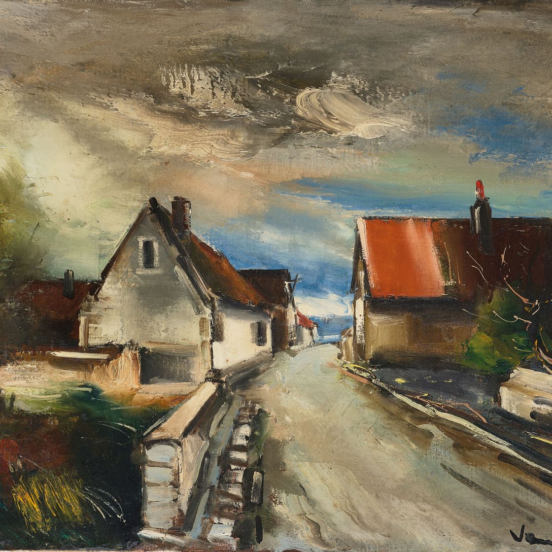 Maurice de Vlaminck — Улица в деревне
