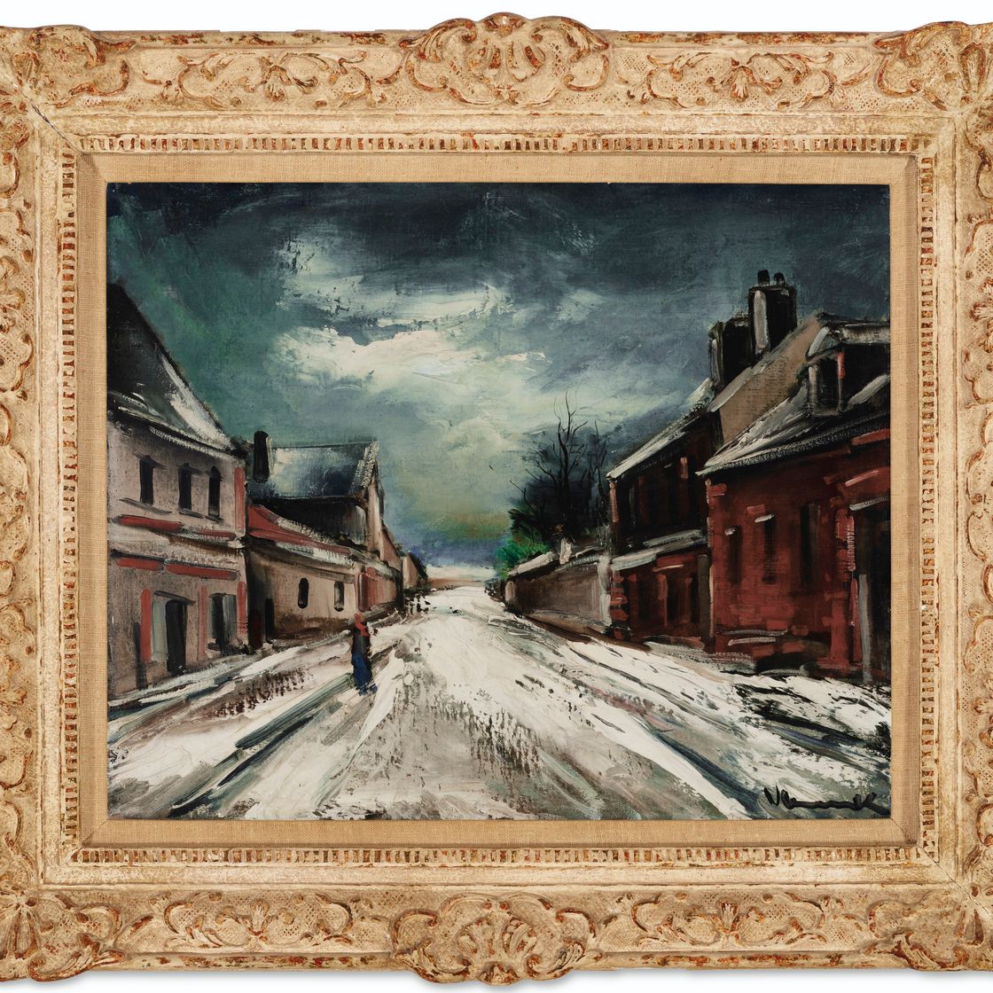 Maurice de Vlaminck — Деревенская улица энниже, изображение 2