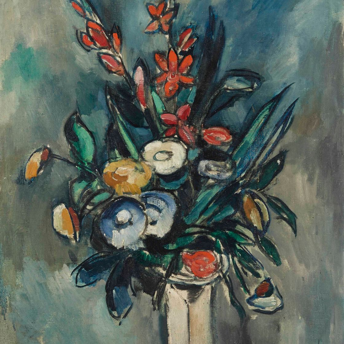 Maurice de Vlaminck — Ваза с цветами
