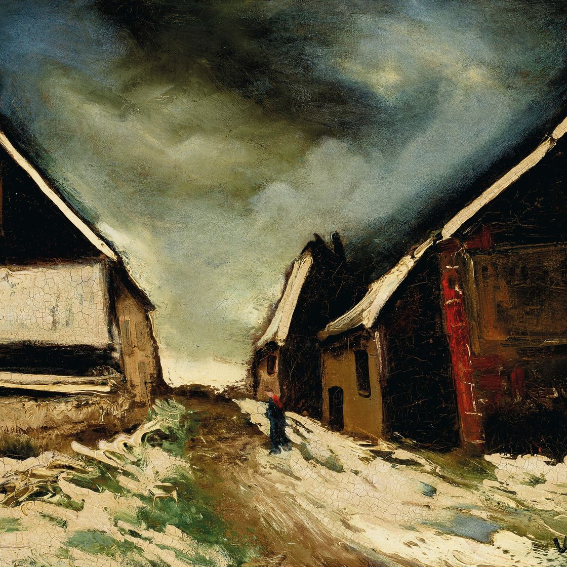 Maurice de Vlaminck — Сцена на улице врагов, изображение 1