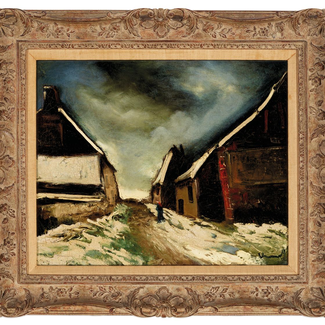 Maurice de Vlaminck — Сцена на улице врагов, изображение 2