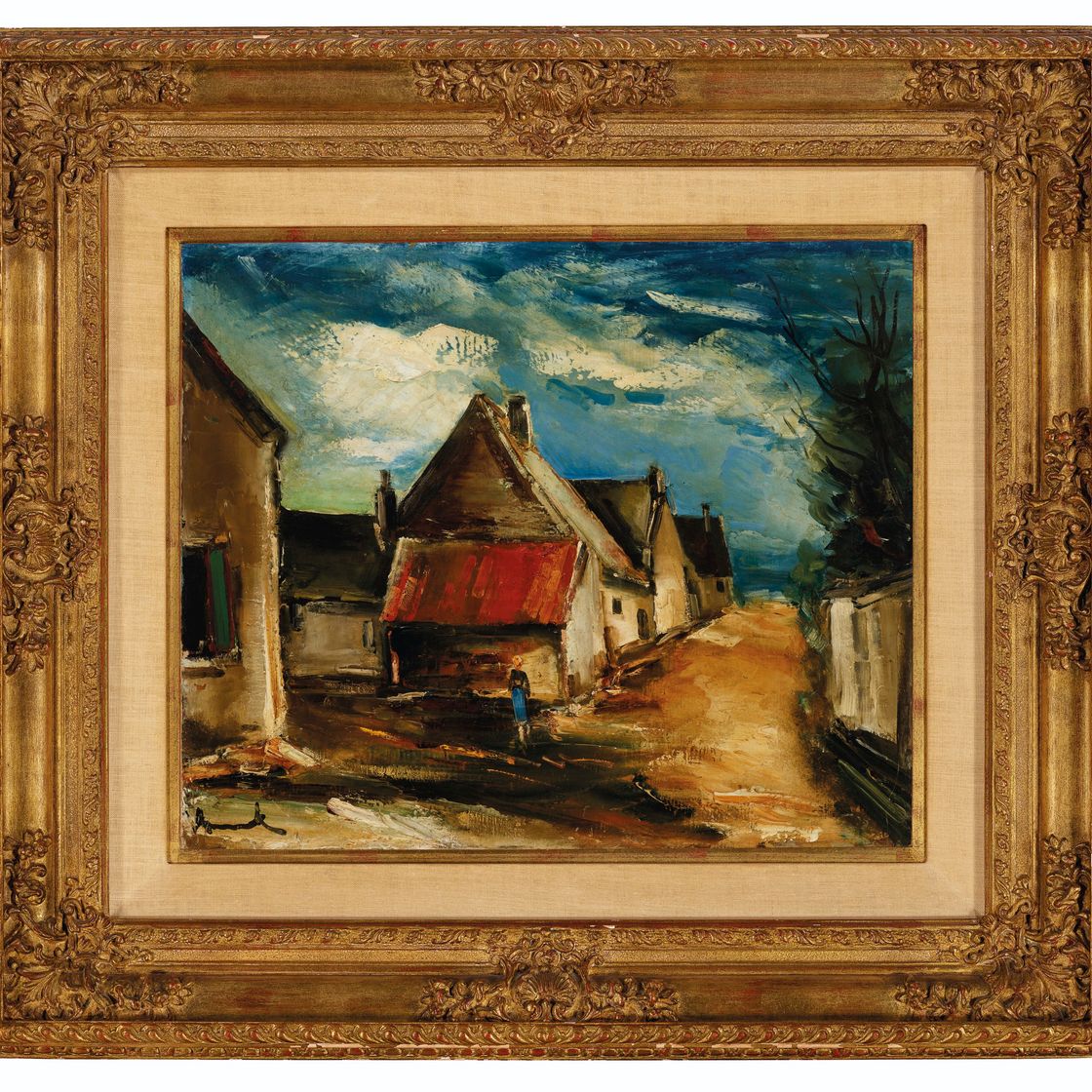 Maurice de Vlaminck — Деревенская сцена, изображение 2