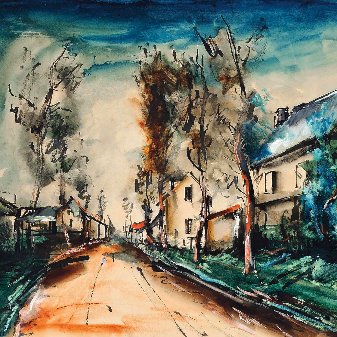 Maurice de Vlaminck — Улица дю виллидж