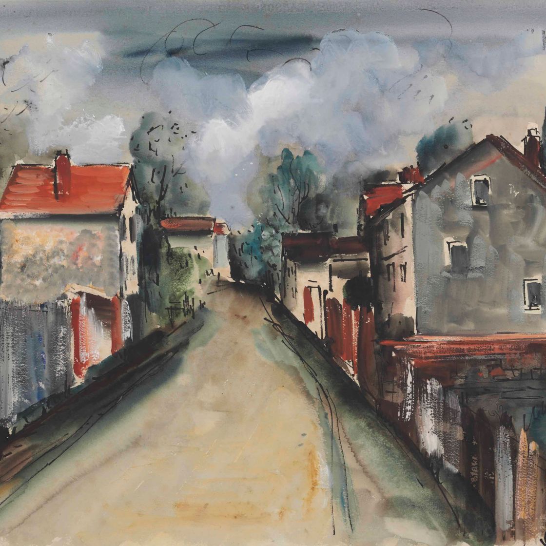 Maurice de Vlaminck — Деревенская улица