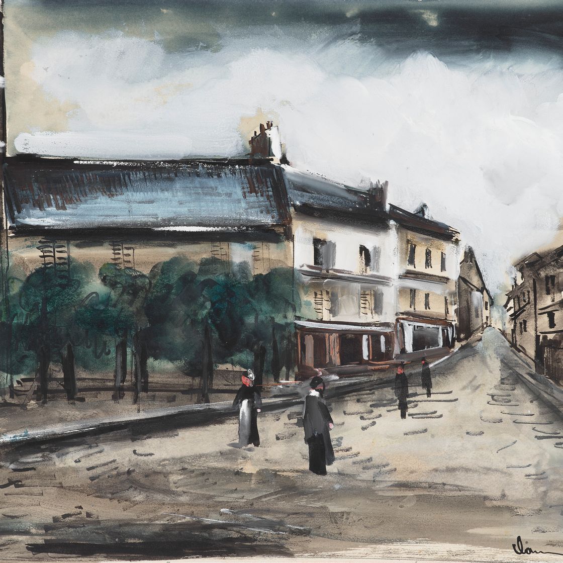 Maurice de Vlaminck — Деревня в Нормандии, изображение 1