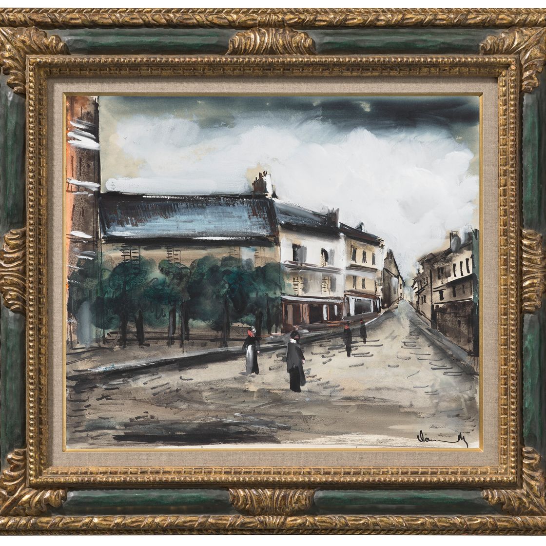 Maurice de Vlaminck — Деревня в Нормандии, изображение 2