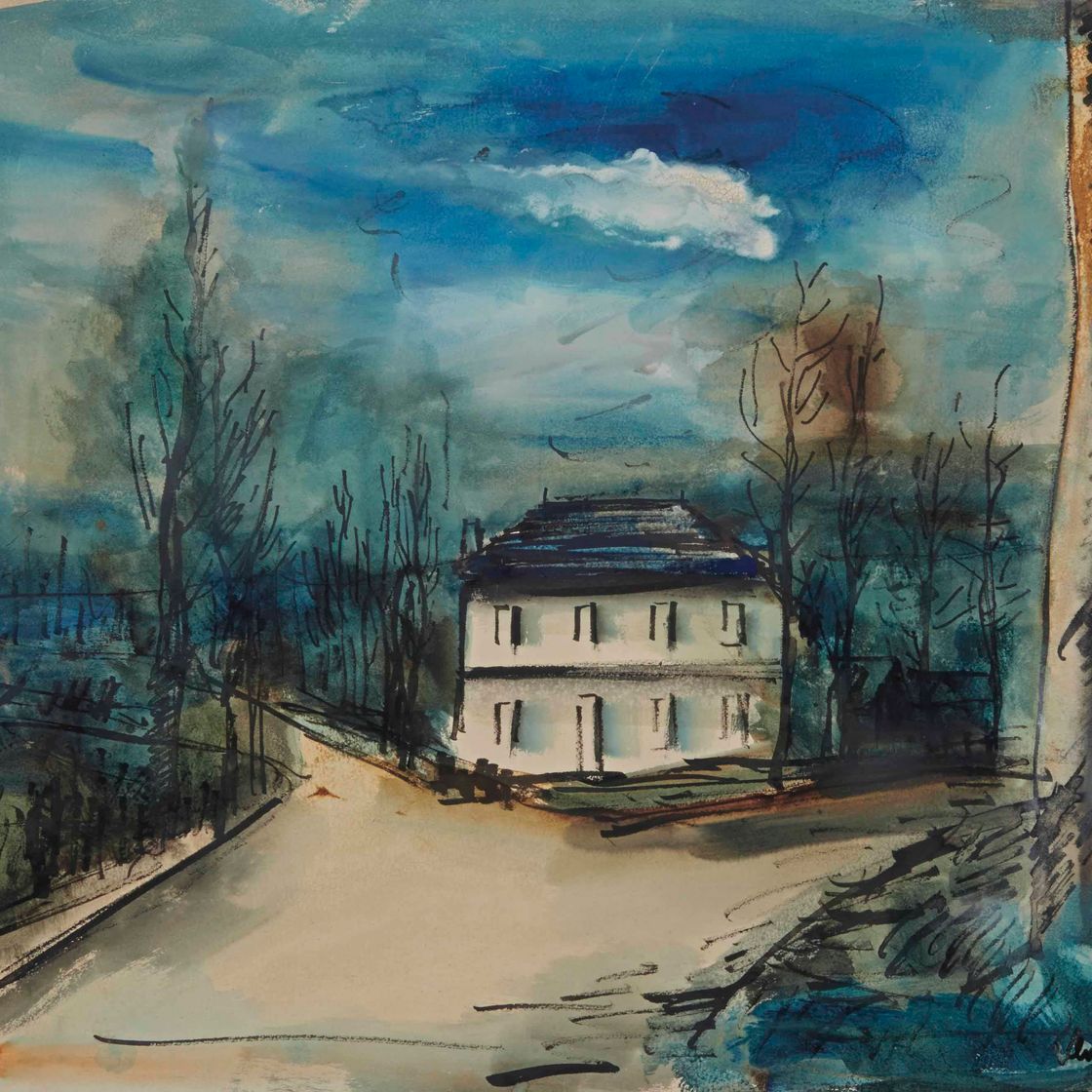 Maurice de Vlaminck — Дом на набережной жен