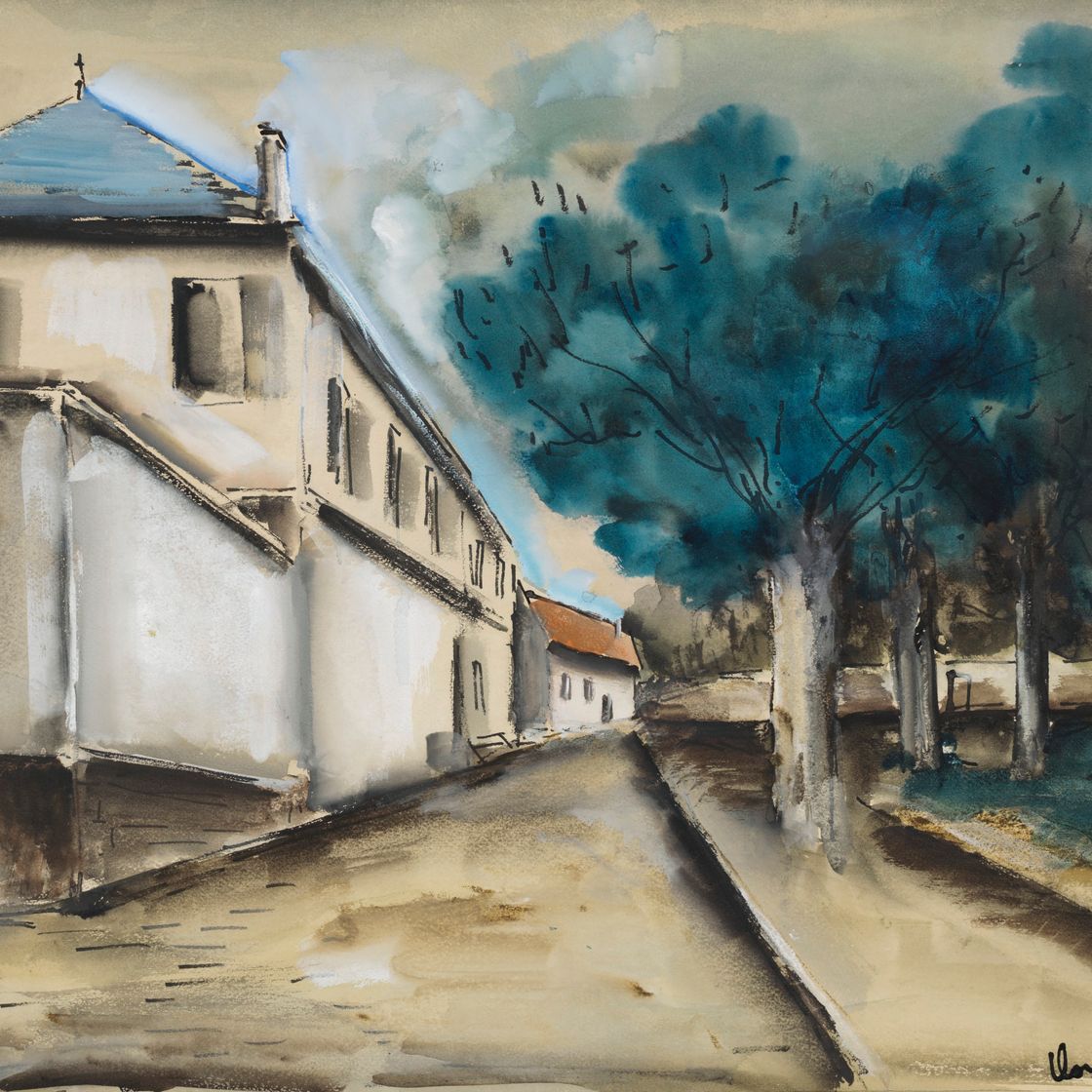 Maurice de Vlaminck — Деревенская улица