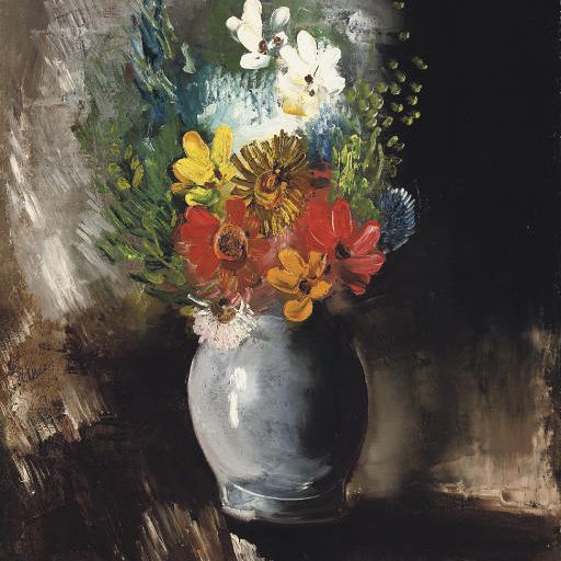 Maurice de Vlaminck — Ваза с цветами