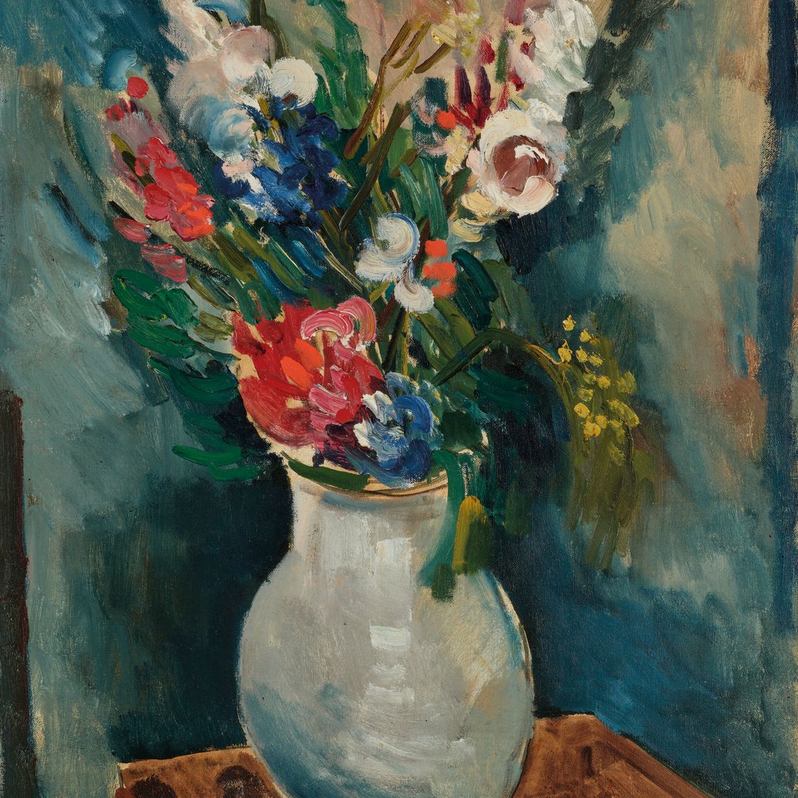 Maurice de Vlaminck — Ваза с цветами, изображение 1