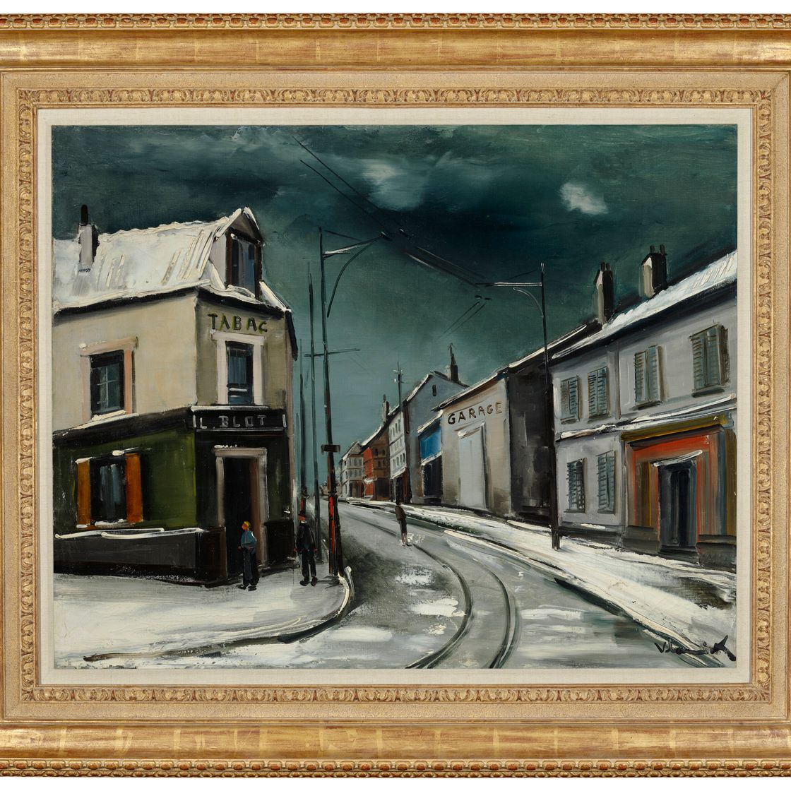Maurice de Vlaminck — Деревня су-ла-неж, изображение 2