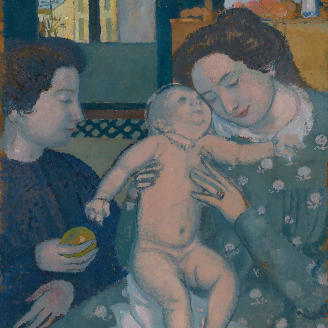 Maurice Denis — В детстве, по-матерински (версия 1), изображение 1