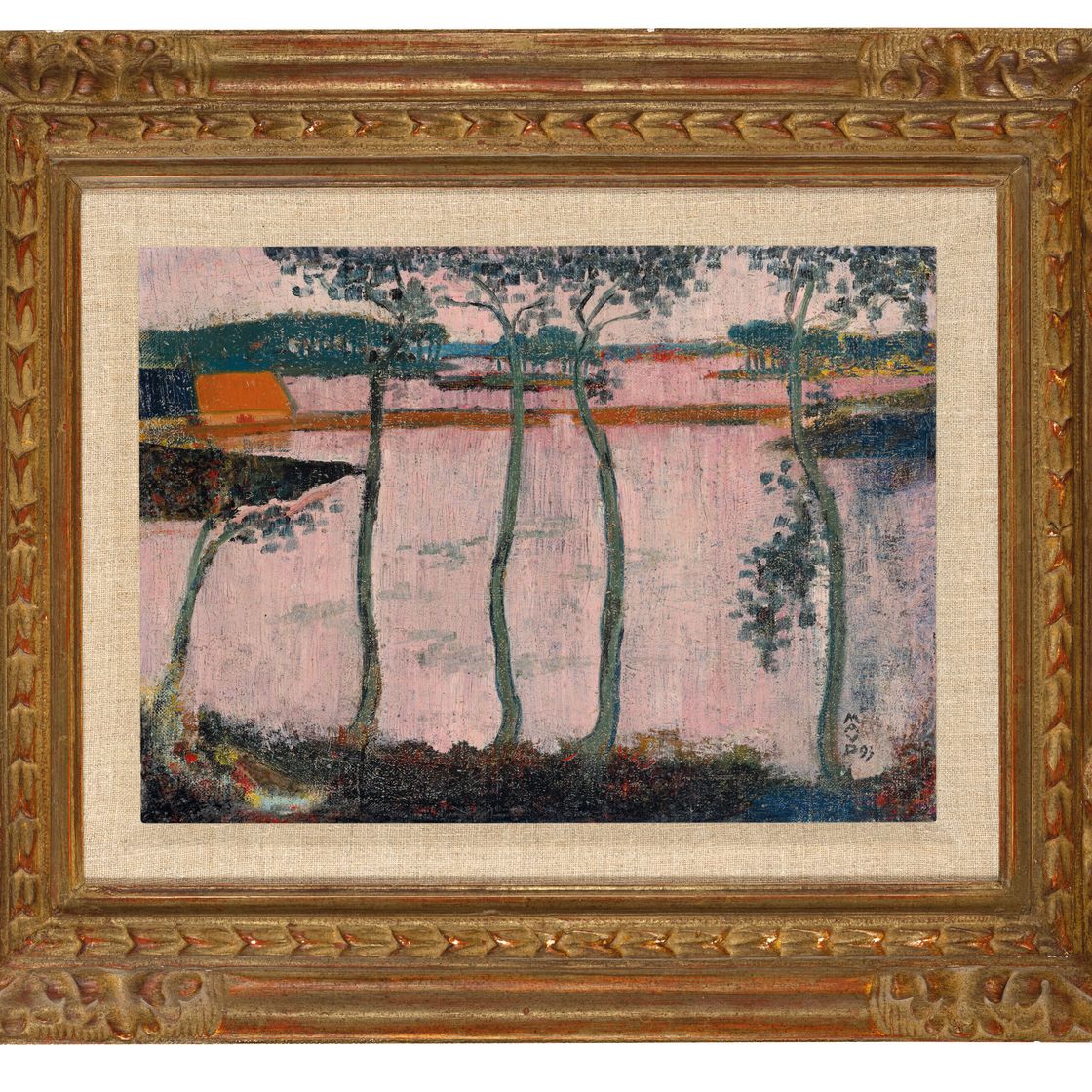 Maurice Denis — Красный остров Ла-Диг в Локтюди, изображение 4