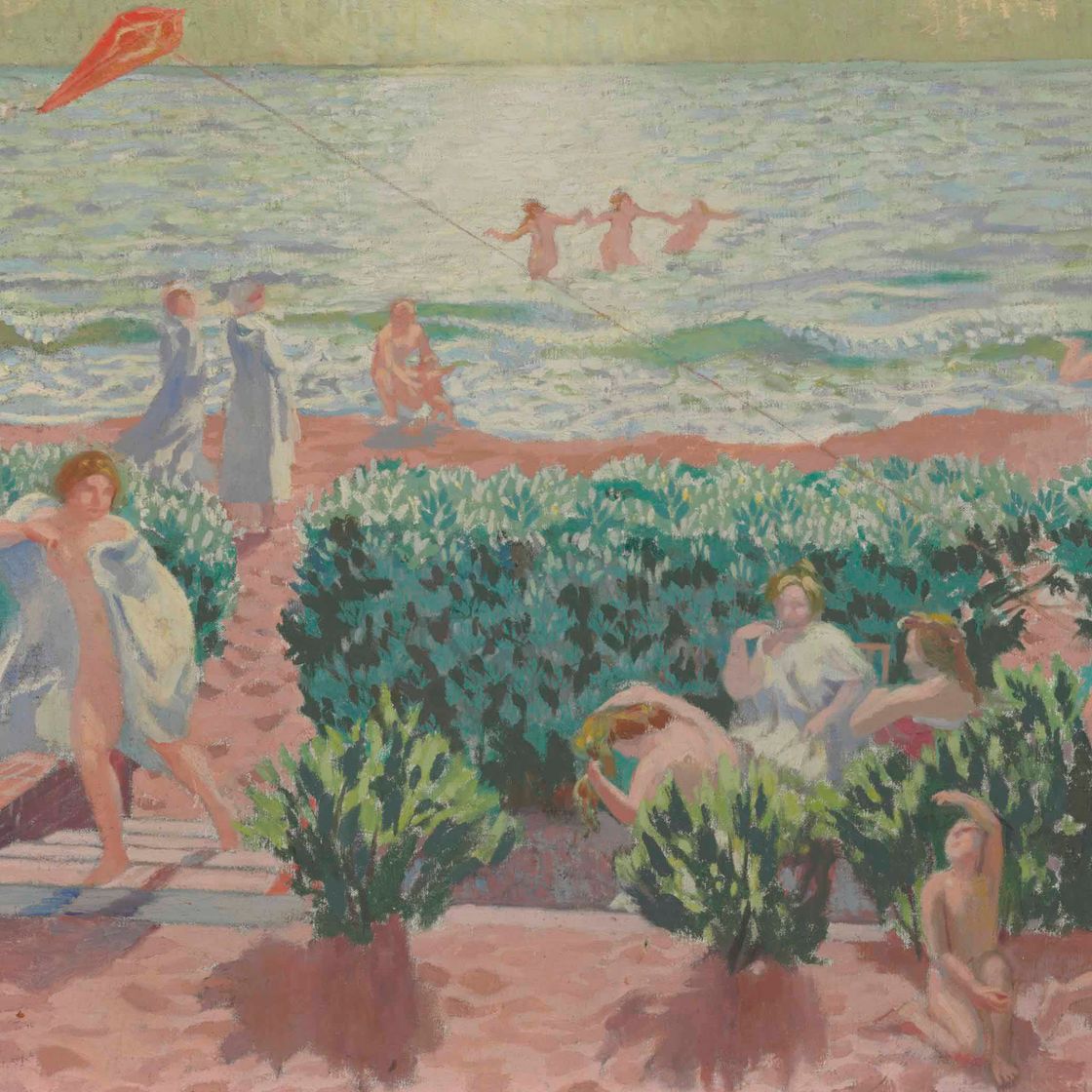 Maurice Denis — Пляж на серфе-летающий