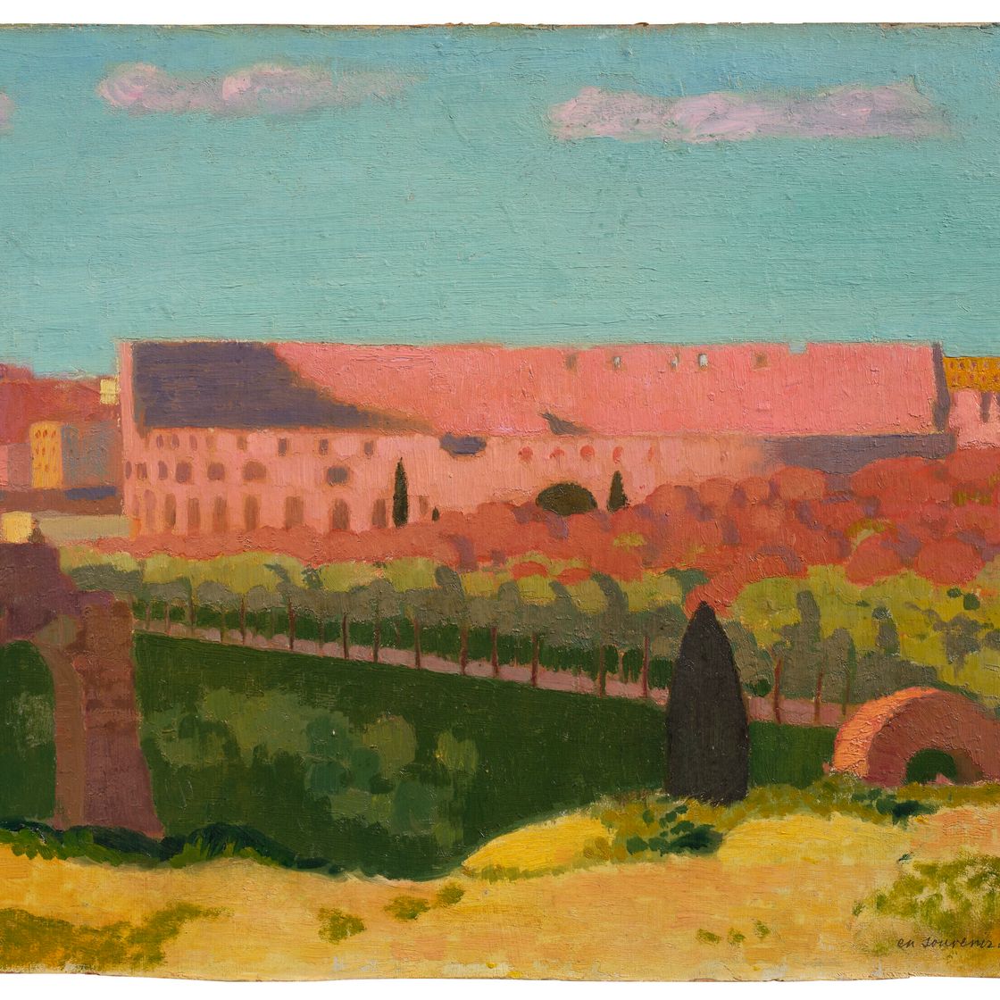 Maurice Denis — Вид на Колизей (версия 2)